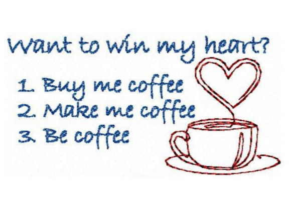 Be Coffee Embroidery Design Review