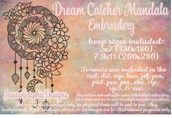 Dream Catcher Mandala: The Perfect Holiday Embroidery Piece