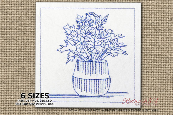 Gemini Plants Embroidery Review
