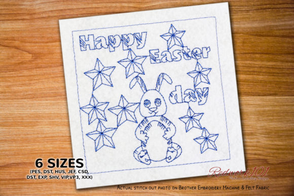 Happy Easter Day Embroidery Review