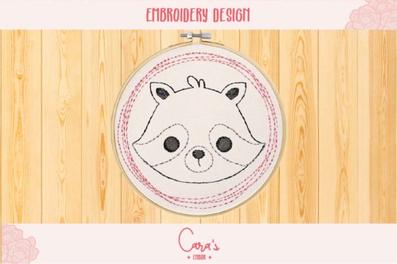 Raccoon Embroidery Design Review for Small Business