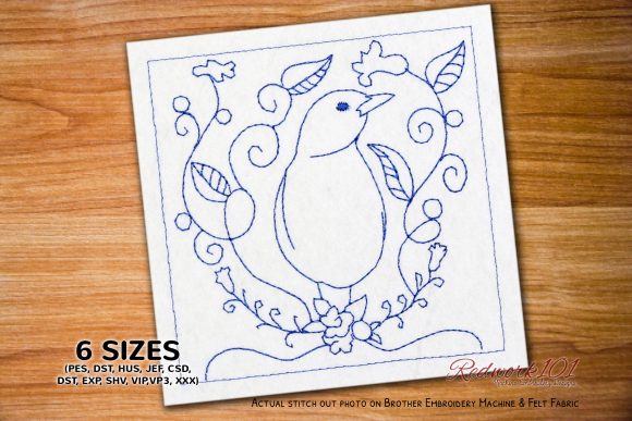 Singing Bird Sitting on Floral Branch Review