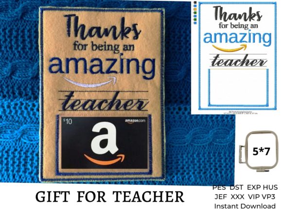 Teacher Gift Card Holder: A Designer's Review